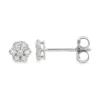 Cluster Diamond Stud Earrings