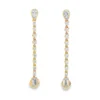 Lab Grown Diamond Chain Earrings