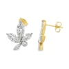 Marquise Cluster Stud Earrings