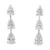 Pear Drop Diamond Earrings