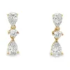Pear Drop Diamond Earrings