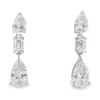 Pear Emerald Drop Earrings