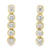 Multi Shape Drop Earrings