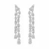 Cascading Diamond Drop Earrings
