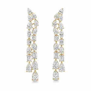 Diamond Drop Earrings