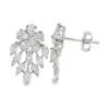 Marquise Cluster Stud Earrings