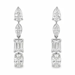 Multi Shape Drop Earrings