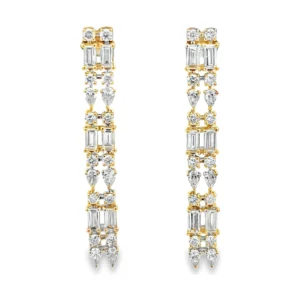 Multi Shape Drop Earrings