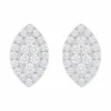 Marquise Diamond Stud Earrings