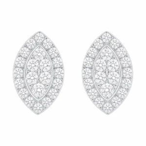 Marquise Diamond Stud Earrings
