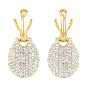 Diamond Pave Dangle Earrings