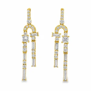 Diamond Drop Earrings