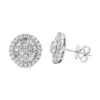 Baguette Cluster Stud Earrings