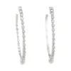 Diamond Hoop Earrings