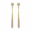 Diamond Drop Dangle Earrings