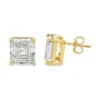 Asscher Cut Diamond Earrings