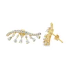 Diamond Crawler Ear Climbers