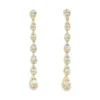 Diamond Dangle Drop Earrings