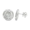 Round Diamond Stud Earrings