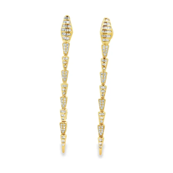 Diamond Drop Earrings