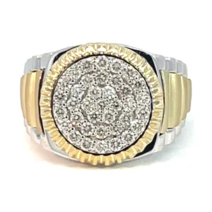 Composite Diamond Men Ring