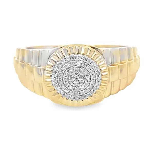 Composite Diamond Men Ring