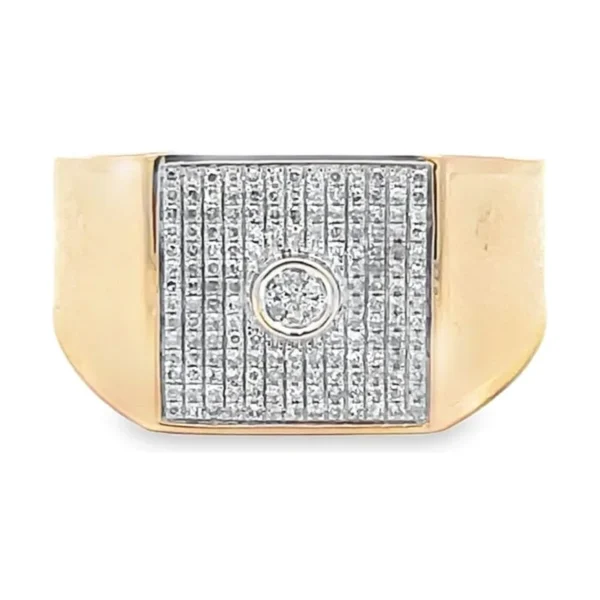 Composite Diamond Men Ring