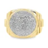 Round Composite Diamond Ring
