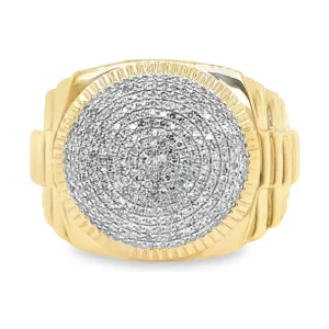 Round Composite Diamond Ring