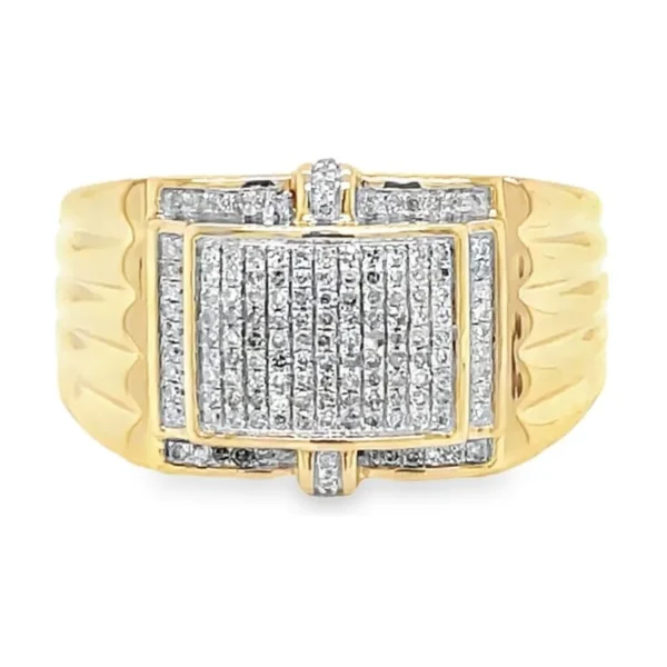 Composite Diamond Men Ring