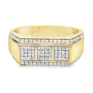 Diamond Cluster Band Ring