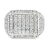 Pave Diamond Signet Ring