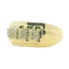Double Row Diamond Band