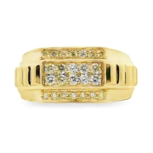 Diamond Men’s Band Ring