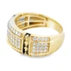 Diamond Pave Mens Band