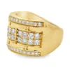 Round Diamond Band Ring