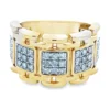 Diamond Link Band Ring