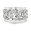 Diamond Link Band Ring
