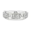 Pave Diamond Link Ring