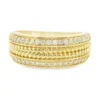 Textured Diamond Band Ring