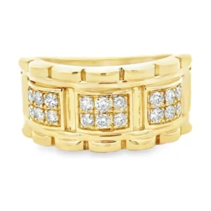 Diamond Men’s Band Ring