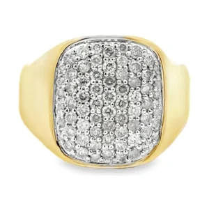 Pavé Diamond Men’s Ring