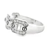 Diamond Link Motif Ring