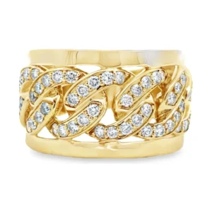 Diamond Cuban Link Band