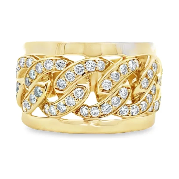 Diamond Cuban Link Band