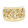 Diamond Link Band Ring