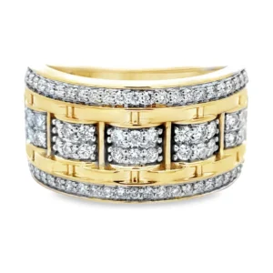 Diamond Men’s Band Ring