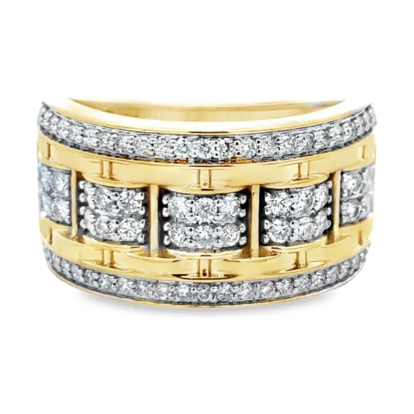 Diamond Men’s Band Ring