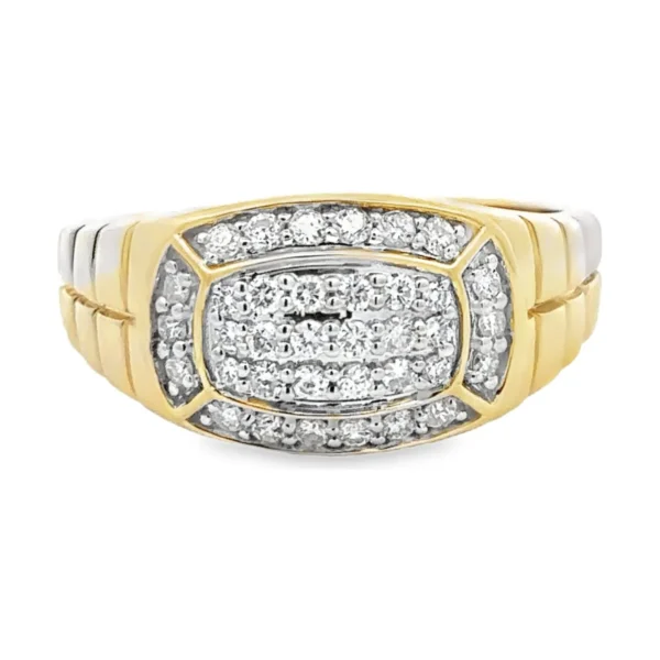 Diamond Cluster Men’s Ring