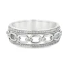 Chain Link Diamond Band